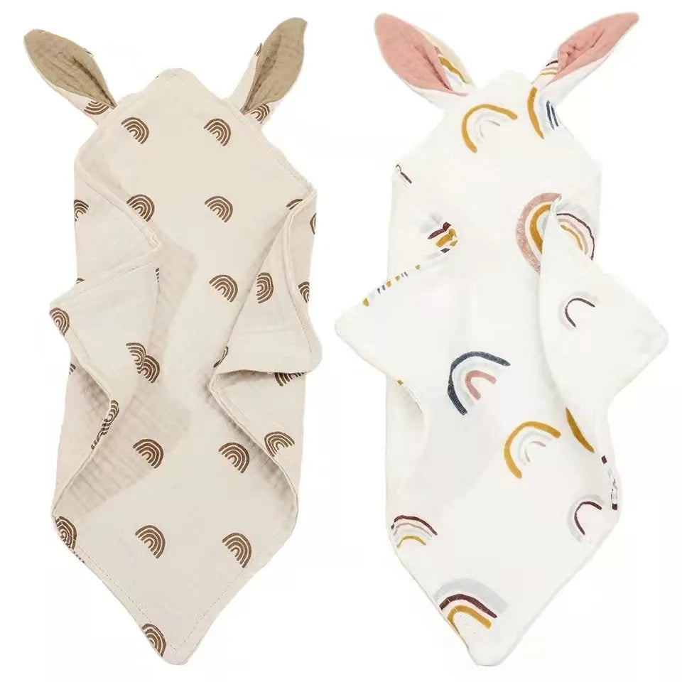 Newborn Baby Rabbit Cotton Muslin