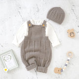 Baby Unisex Romper Hat Set