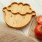 Bamboo 4 piece Plate set