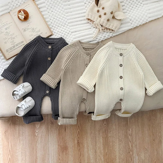 Autumn Winter Baby Knitted Romper