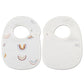 2pcs/set Waterproof Baby Bibs Cotton Infant Feeding