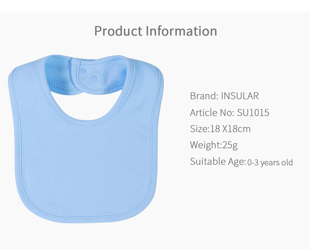 Insular Baby Bib Soft Cotton Baby