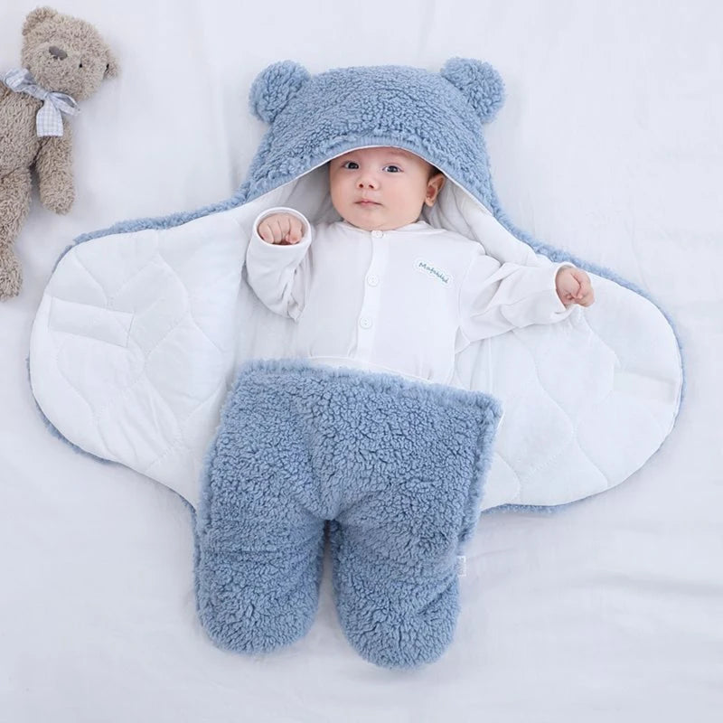 Cute Baby Boys Girls Blankets Swaddle