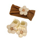 2Pcs/Set Baby Headband & booties