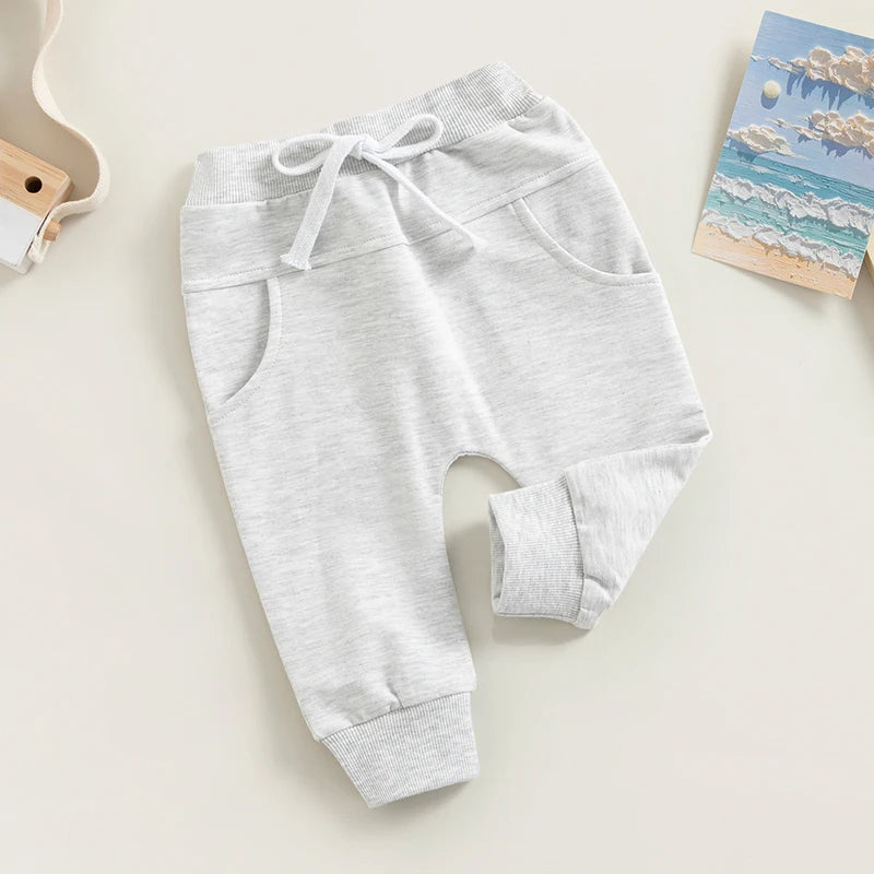 Baby Sweatpant Elastic Waist Drawstring