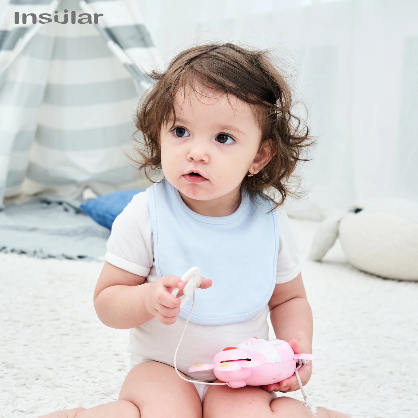 Insular Baby Bib Soft Cotton Baby