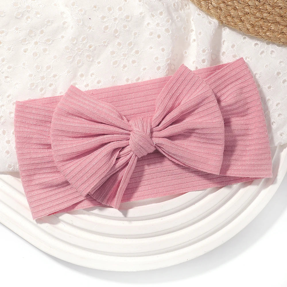 Soft Knit Baby Headband Rib