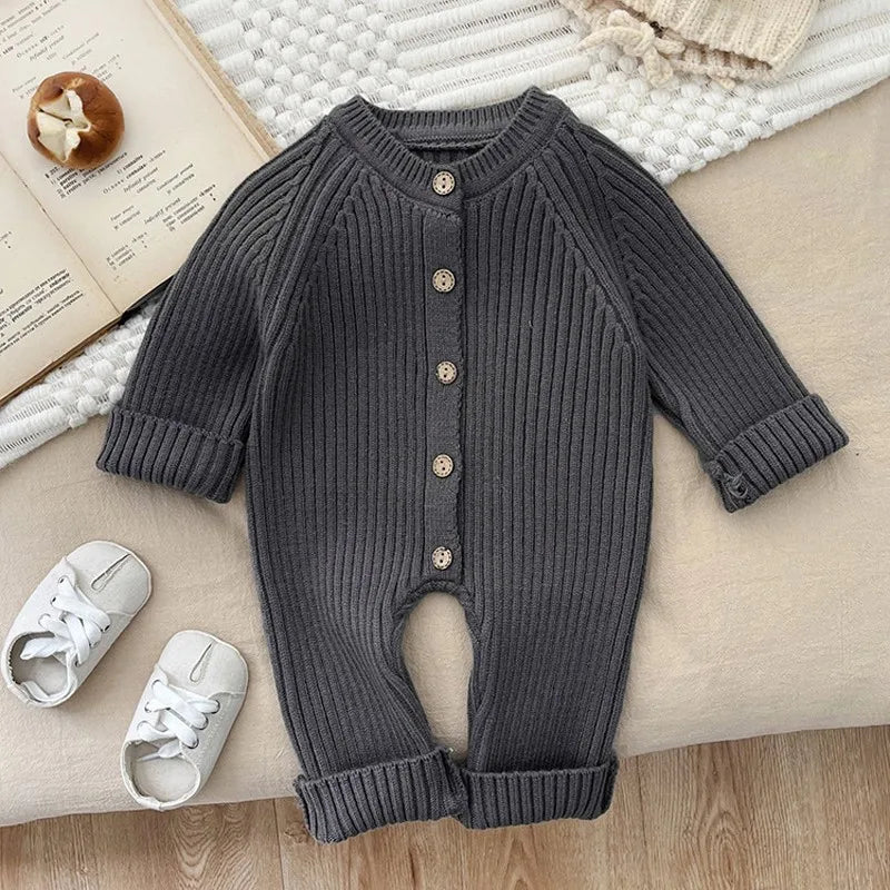 Autumn Winter Baby Knitted Romper