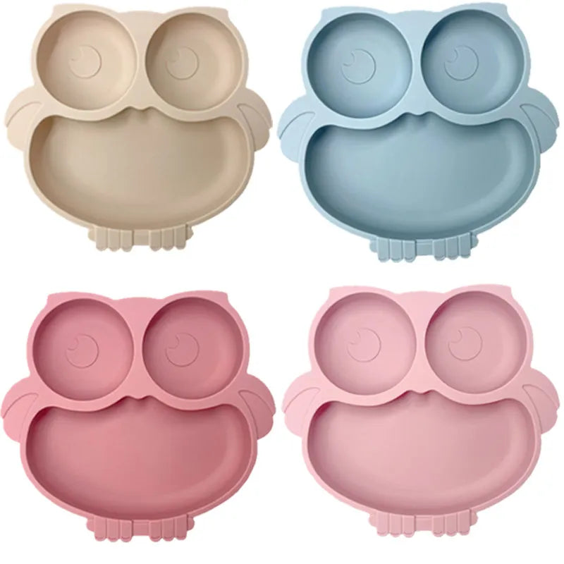 Plates Silicone Baby Dining